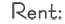 rent